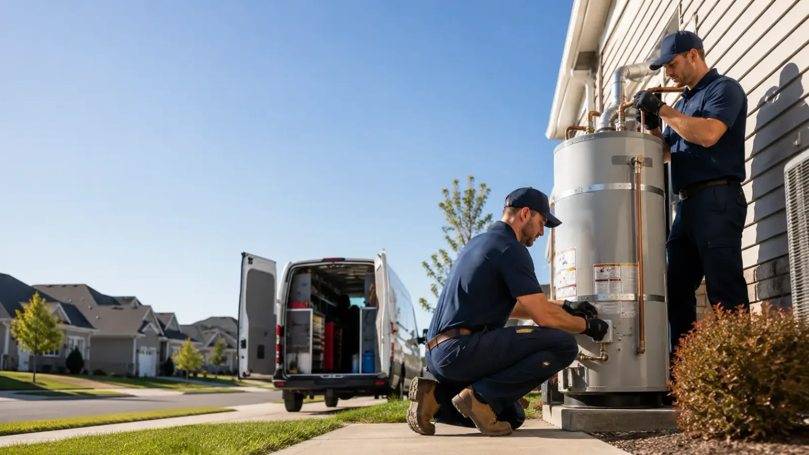 Water Heater Installation in Hye, TX